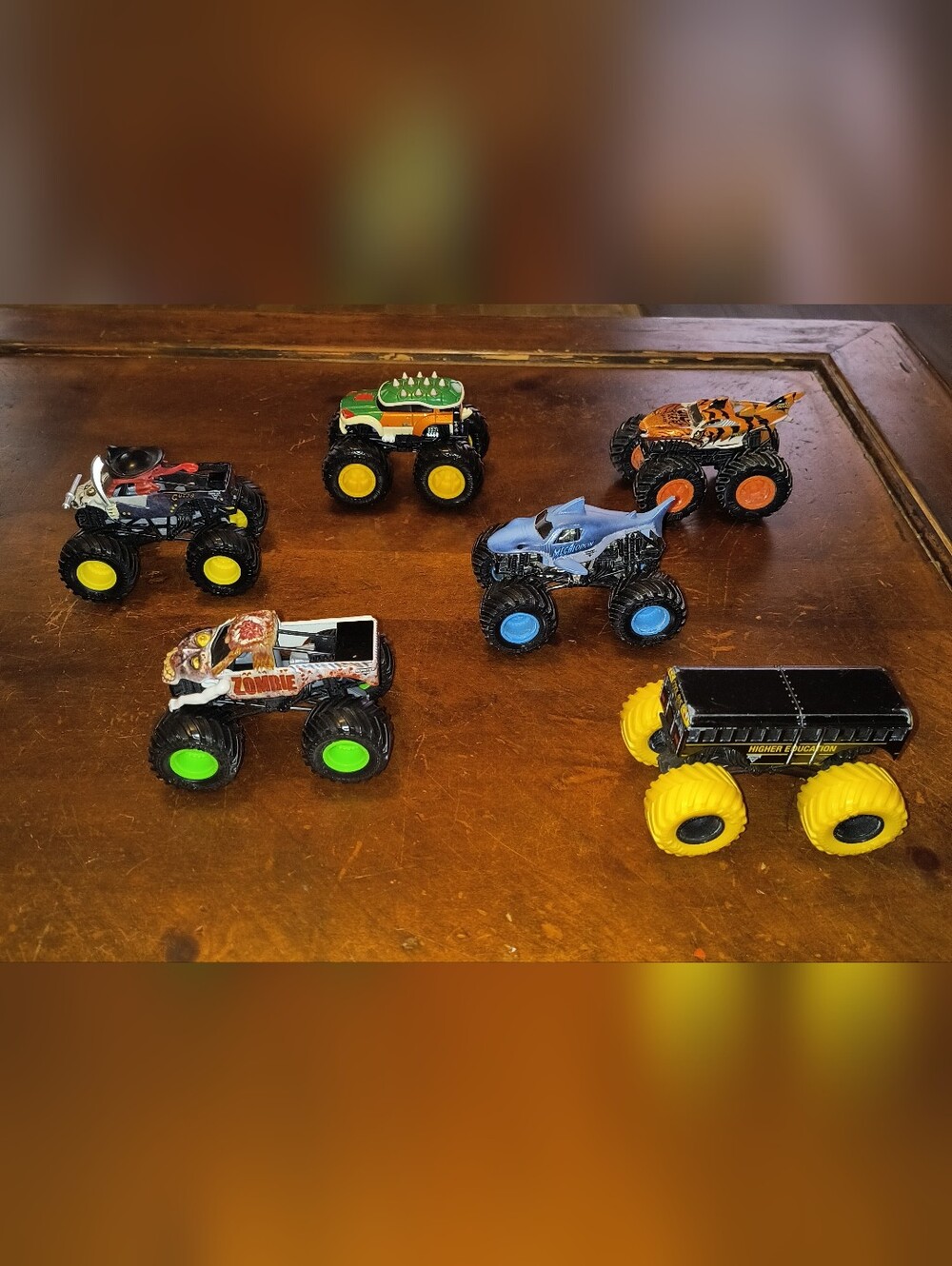 Monster Truck Toy Lot Of 6